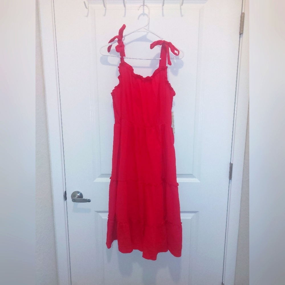 "Indigo Rose" Red Drees Size: M